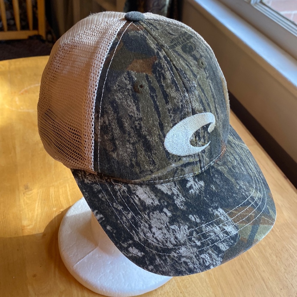 COSTA baseball style hat in pre-owned good condition with light spots